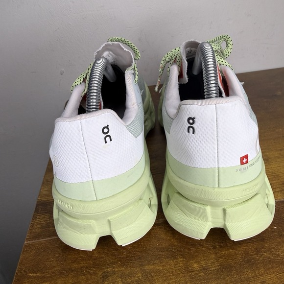 On Cloud Cloudmonster Running Shoes Women's Size 9.5 Grey Green - Picture 4 of 8